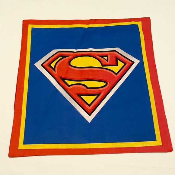 Superman Comic Pillowcase Homemade 16.5” x 16” Pillow Cases Lot of 2 - Picture 11 of 16